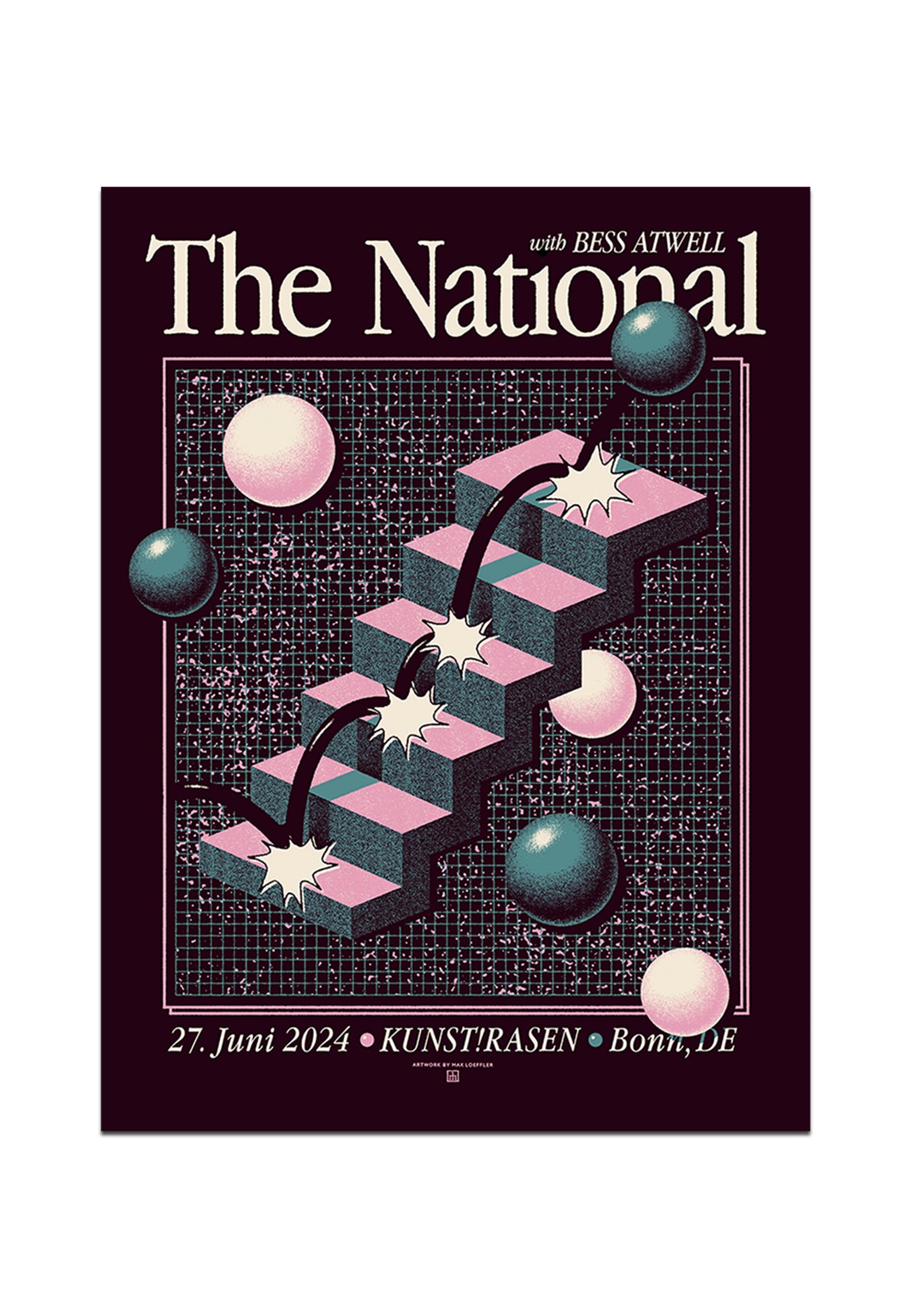 The National - DE Bonn Kunstrasen - Poster | Neutral-Image