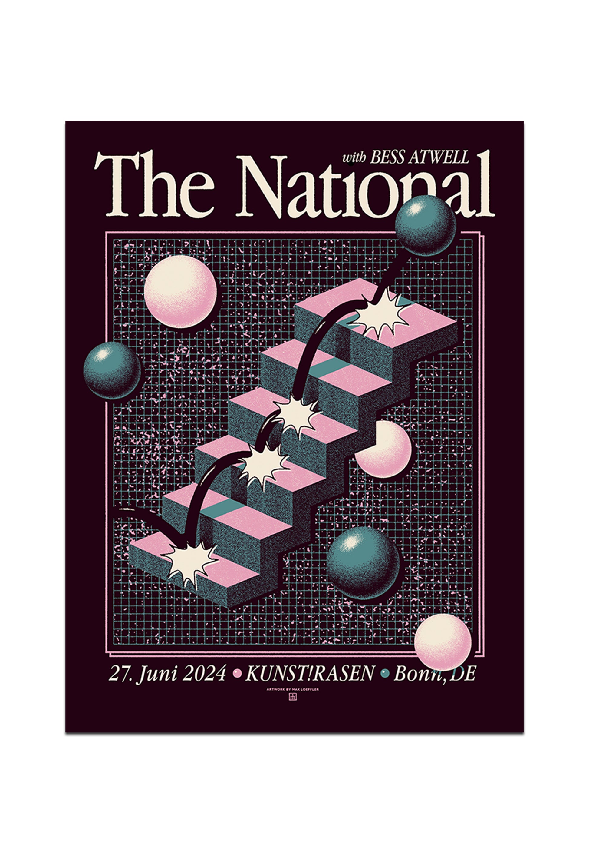 The National - DE Bonn Kunstrasen - Poster | Neutral-Image